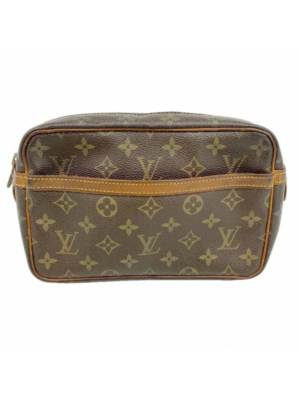 Louis Vuitton Clutch Monogram Compiegne 23 Brown